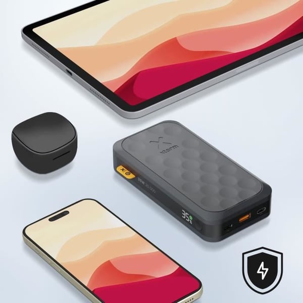 Batteri Extern - XTORM - Fuel Series 5 - 20000mAh - 2x USB-C - Kompakt LED Skärm