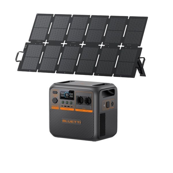 Kit BLUETTI Premium 200 V2(AC270P) med Solpanel 220 W - 2073.6Wh, Solgenerator 4x2700W