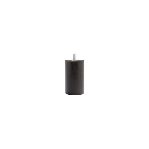 Set med 4 fotbrädor i bok – Höjd 10 cm – Wenge färg – M8x20 skruvar.