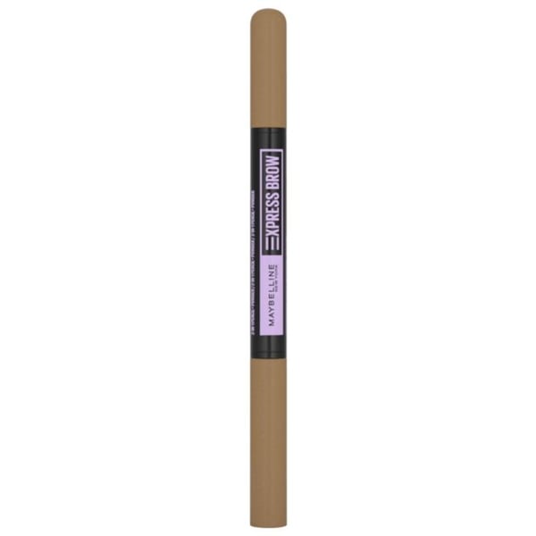 MAYBELLINE NEW YORK Brow Satin 2-i-1 ögonbrynspenna och pulver - 01 Mörkblond
