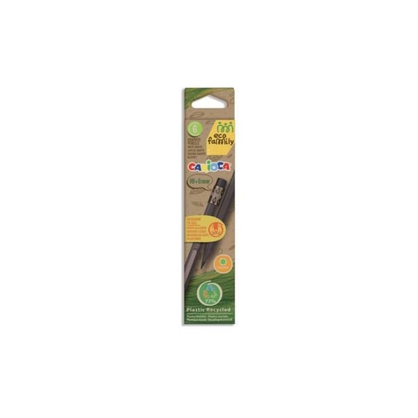 Modellera - CARIOCA - 43091 - Flera färger - Förpackning med 6 - Ekologiskt gummi