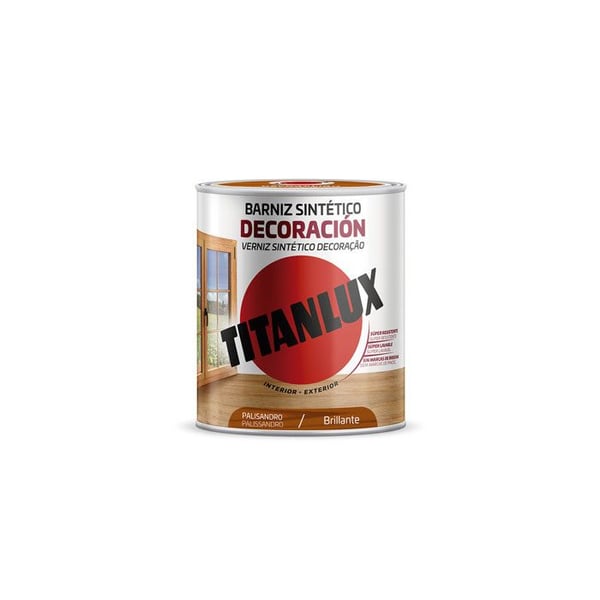 Lack Syntetisk Dekorations Rosenträ Blank 250ml Titanlux M10100614 - Titanlux