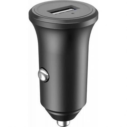 Laddare bil - Bigben - 12W - 2.4A - 100% Återvunnen plast - Svart