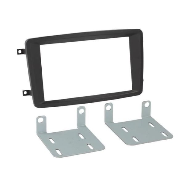 Kit Framsidan Autoradio 2DIN - Mercedes - CLK, Klass C, Vito, Viano - Svart - Enkel Installation - Elegant Design