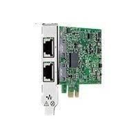Gigabit Ethernet-kort - HPE - PCI Express x1 - 2 Port(e) - 2 x Netværk (RJ-45) - Fuldhøjde