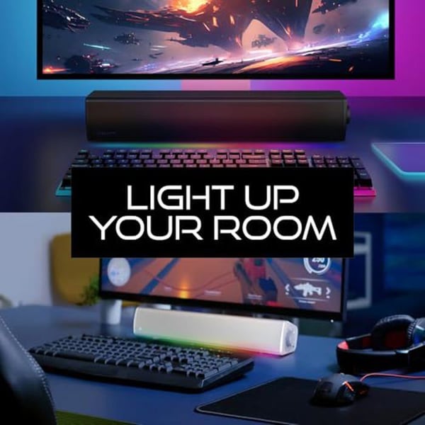 "Ljudbar - KREATIV - Sound Blaster GS3 - Kompakt - RGB - Bluetooth 5.4"