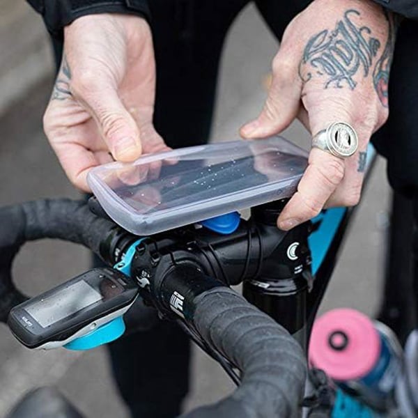 Skyddshölje - Quad Lock - Kompatibel med Google Pixel 8A - Transparent TPU - Regntålig