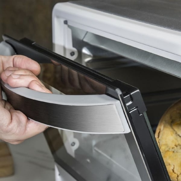 Cecotec Bordovn Bake&Toast 2300 Hvid, 23 L, 1500 W, 3 opvarmningsmetoder, Timer 60 minutter