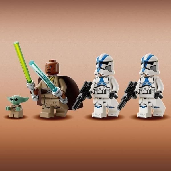 LEGO® Star Wars 75378 The Mandalorian Speeder™ BARC Escape, byggsats