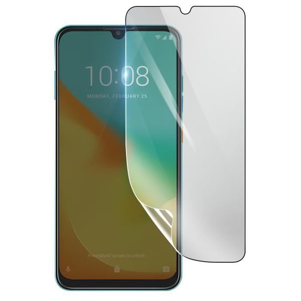 Skärmskydd - 3MK - ZTE Blade V10 Vita - Stötsäker Hydrogel - Transparent - Reptålig