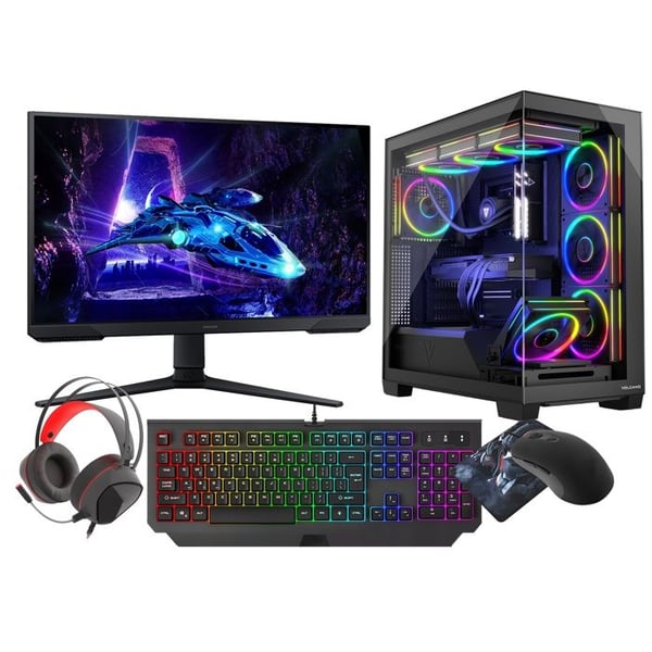 VIST Stellar PC Gaming Ryzen 7 8700F - RAM 32Go - RTX 5060Ti - SSD 1To M.2 - WIFI - LCD 24 180Hz - Windows 11 Pro
