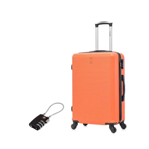 Mellanväska 20kg 65cm | CELIMS Weekend-väska | ABS | Lås | Orange