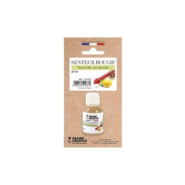 Doft för Ljus - Rabarber Citron - 27 ml - DIY Parfym - Naturlig Parfym - Idealisk för vuxna