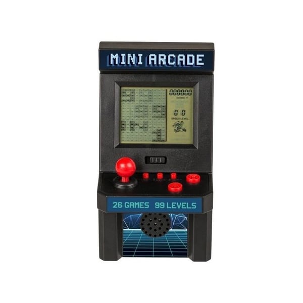 Miniatyr arkadterminal 26 Videospel - 99 nivåer
