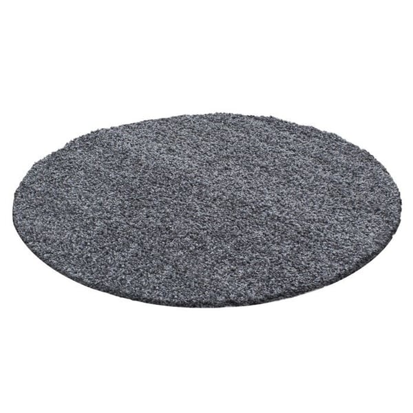 Tapis Shaggy - Ayyildiz - 200x200 cm - Grå - 30 mm - Inomhus
