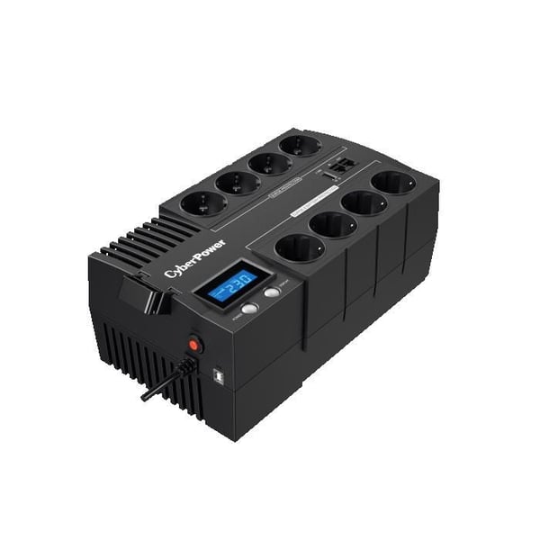 Energioberoende UPS - CyberPower - BR1200ELCD - 1200 VA - 720 W - 8 Utgångar AC
