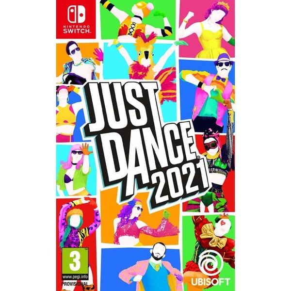Nintendo Switch dansspel - Ubisoft - Just Dance 2021 - 40 nya låtar - Sweat-läge