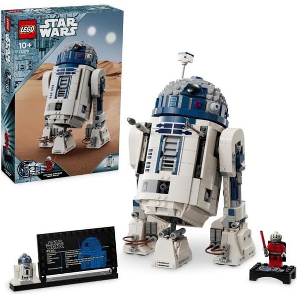 LEGO Star Wars 75379 R2-D2, Bygbart Droid Legetøj, Gave til Børn, Battle Play