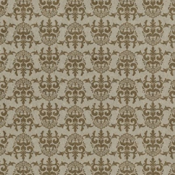 Bazzill Basics papper - Carton Glacé Motif stor Damask