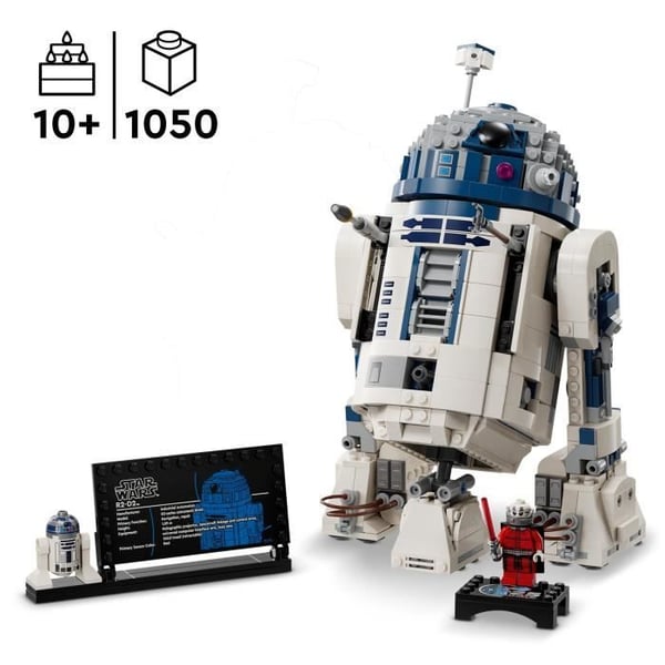 LEGO Star Wars 75379 R2-D2, Bygbart Droid Legetøj, Gave til Børn, Battle Play