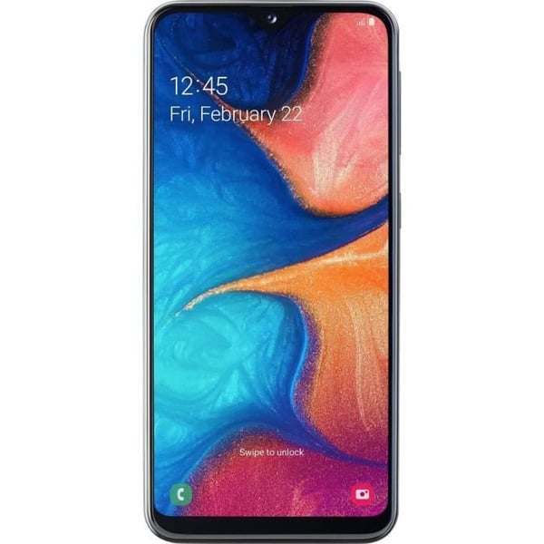 SAMSUNG Galaxy A20e 32 GB Svart - Dual sim - Begagnad - Bra skick