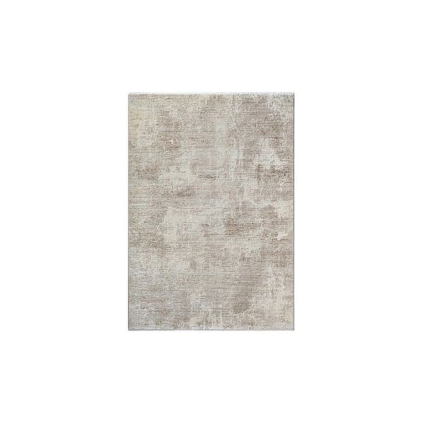 Matta - MELIS HOME - Sliten effekt - Beige - 160x230 cm - Mjuk, hållbar