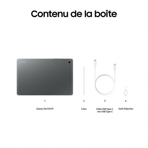 Samsung Galaxy Tab S10FE 10.9'' 8Gt 128Gt 5G HARMAA