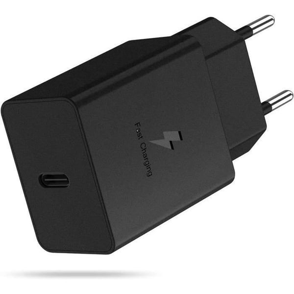Snabbladdare för Samsung-laddare, USB C PD-uttag Laddningsadapter Kompatibel med Samsung Galaxy S23 S22 S21 Ultra ect, Black