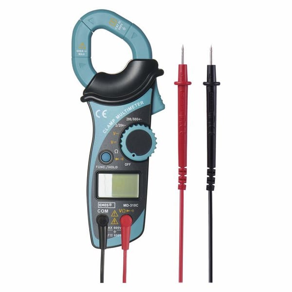 Multimeter - EMOS - EM305A - Digital - 600V - Socket tester and earth detector Multimeter - EMOS - EM305A - Digital - 600V - Socket tester and earth detector