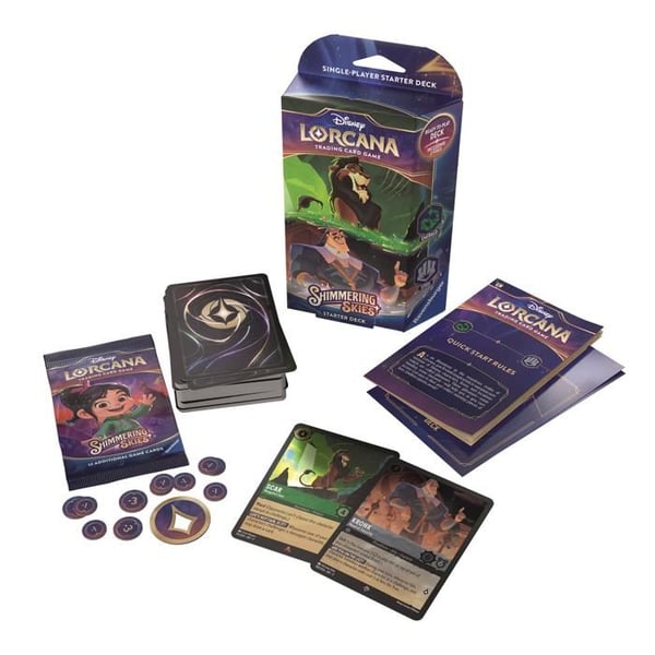 Disney Lorcana : Skimrande Himlar - Startpaket Emerald
