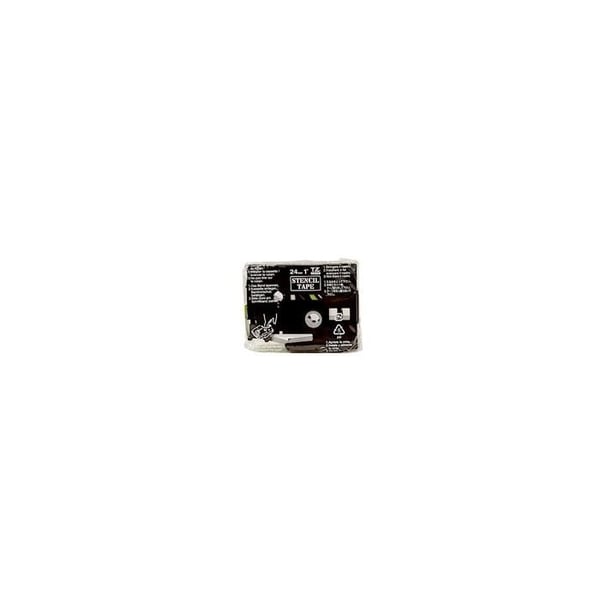 Bånd til P-Touch - BROTHER - STe151 - Sort - 2,4 cm x 3 m - Kompatibel med flere modeller