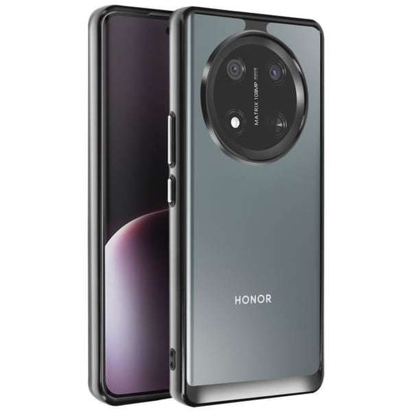 Chockskydd - Honor - Magic 7 Lite - Styv - Svart - Skräddarsydd
