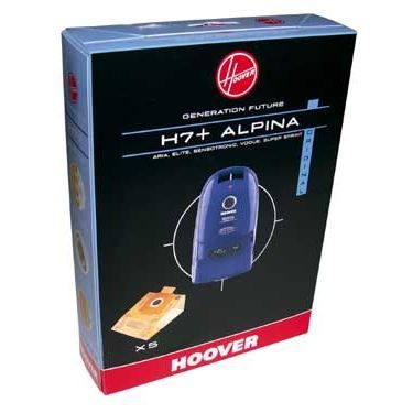 Säck med H7-påsar - ALPINA - Kompatibel med dammsugare - Blandad - 5 påsar per säck