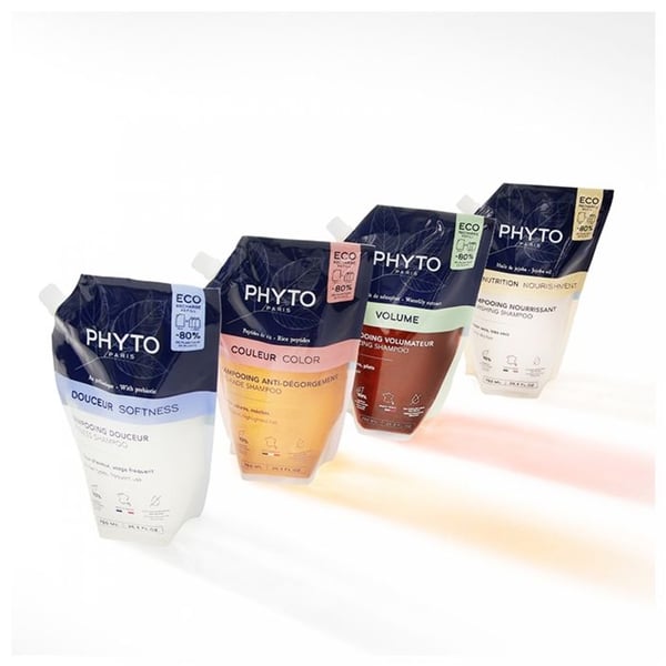 Phyto Couleur Schampo Anti-Degorge För Färgat Hår Eco-Recharge 750 ml