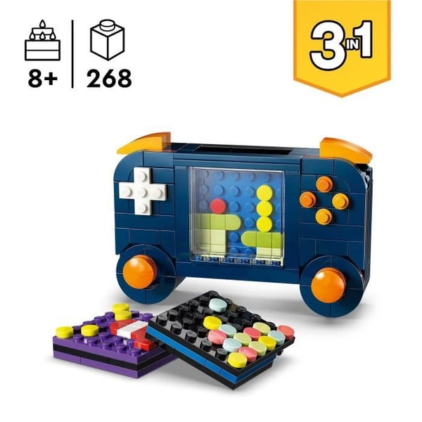 LEGO Creator 3-i-1 31380 Retro Spelkonsol - Byggleksak - Present 8 år