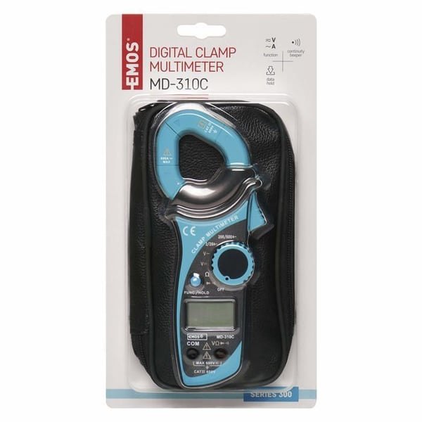 Multimeter - EMOS - EM305A - Digital - 600V - Socket tester and earth detector