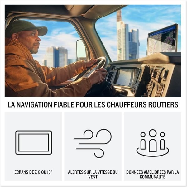 GPS för tunga fordon - GARMIN - Dezl LGV720 - Hela Europa, dēzl-community