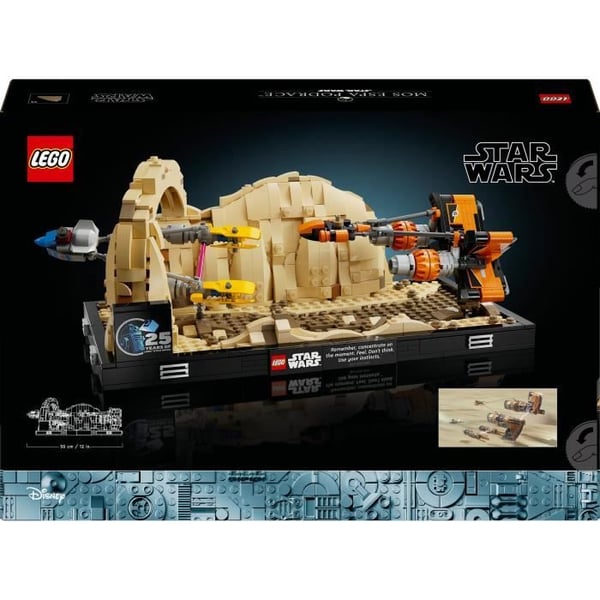 LEGO® Star Wars 75380 Mos Espa Podracer Race Diorama, rymdskepp