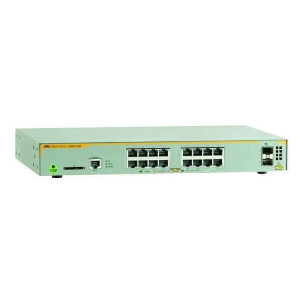 Kommuntator - ALLIED TELESIS - AT x230-18GT - Hanterad - 16 x 10/100/1000 - 2 x SFP