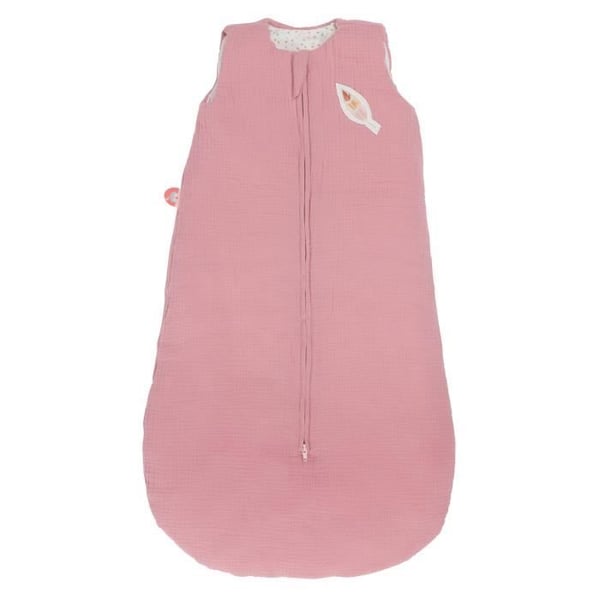 NATTOU Sasha & Pauline sovsäck - 90 cm - Rosa - 6 till 24 månader