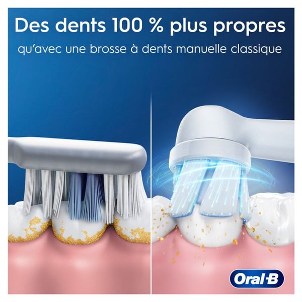 Elektrisk tandbørste - ORAL-B - iO2 - Skovgrøn - 3 børstemode - 2-minutters timer