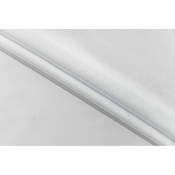 Vanlig vit rund anti-fläcksduk 160 cm