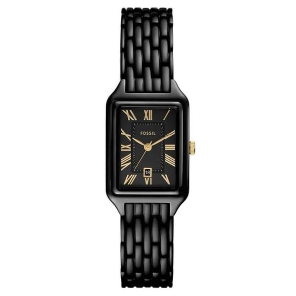 Klocka - ES5385 - Dam - Kvarts - Armband i rostfritt stål - Svart