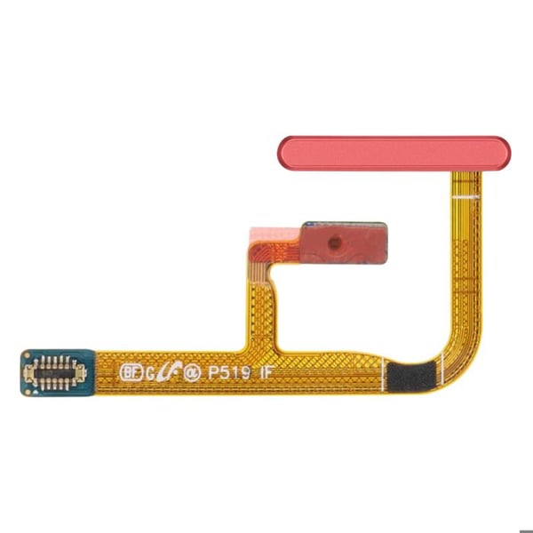 Ersättningsfingeravtrycksläsare för Galaxy Z Flip7 Röd