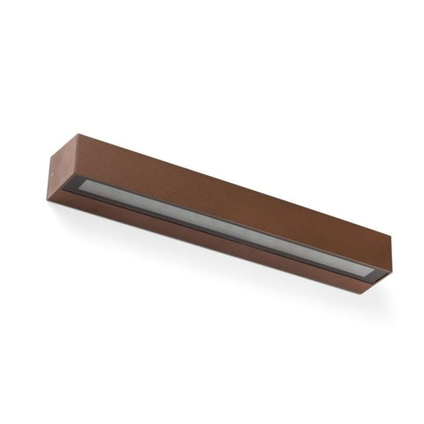 Utomhusapplikation - Faro - Doro - 2 LED-lampor - Aluminium - Rostfärg