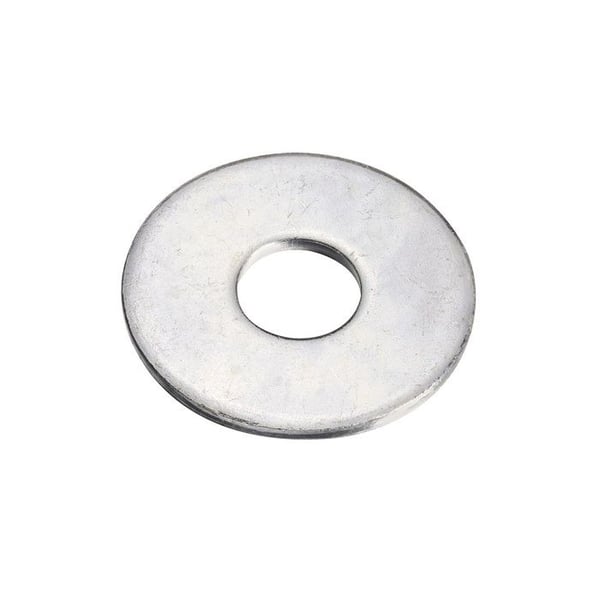 Box L 100 st. Stor Flat Bricka Zink 6,4x18mm Fadix