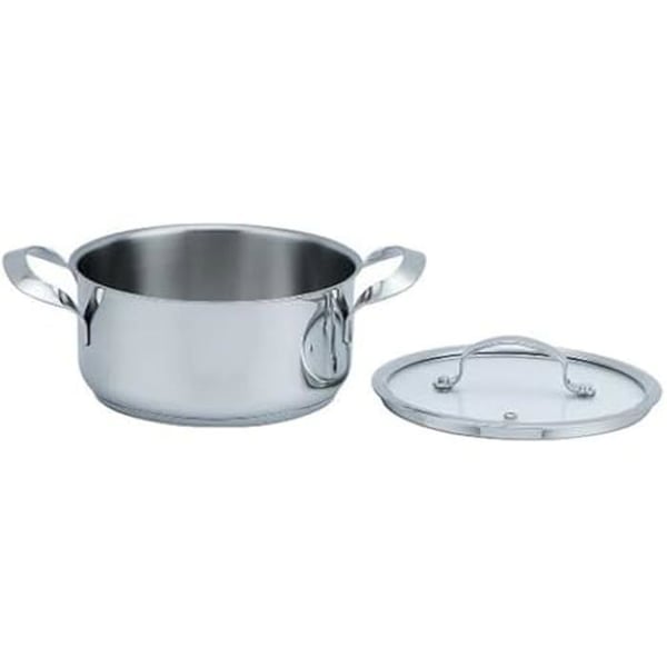 Kastrull - HAEGER - Modell S77185624 - Ø 16 cm - Färg grå - Alla värmekällor kompatibla