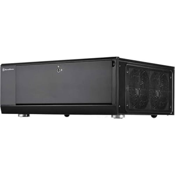PC-hölje HTPC - SILVERSTONE - GD10B - Aluminium - 3 Fläktar 120 mm - Tyst PC-hölje HTPC - SILVERSTONE - GD10B - Aluminium - 3 Fläktar 120 mm - Tyst