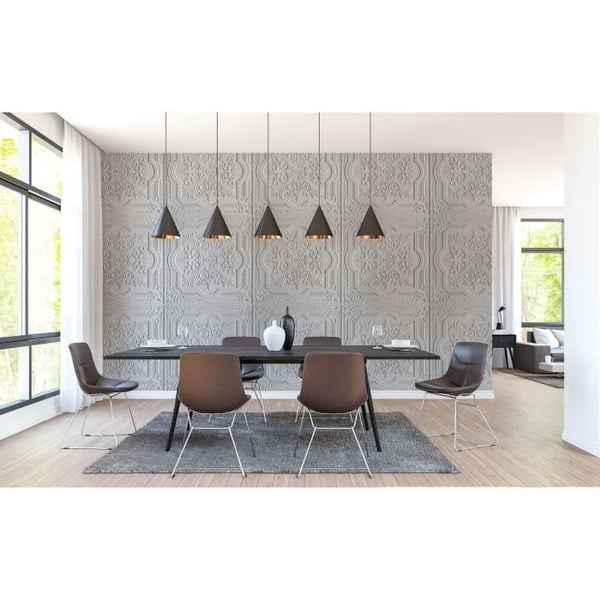 Barocktapet M1-Nr.60692 Digitaltryck Vit