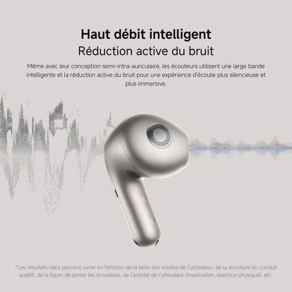 Trådlösa hörlurar - XIAOMI - Buds 5 - Harman AudioEFX - ANC - 39 timmar - IP54